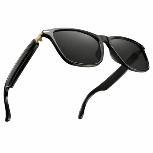 Tulbeys Smart Glasses for Men Women - Bluetooth Audio Sunglasses with Polarized Lenses - Wireless Headphones, Hands-Free Calling, UV Protection, Open Ear, IP67 Waterproof for Driving Fishing Walking - Image 1