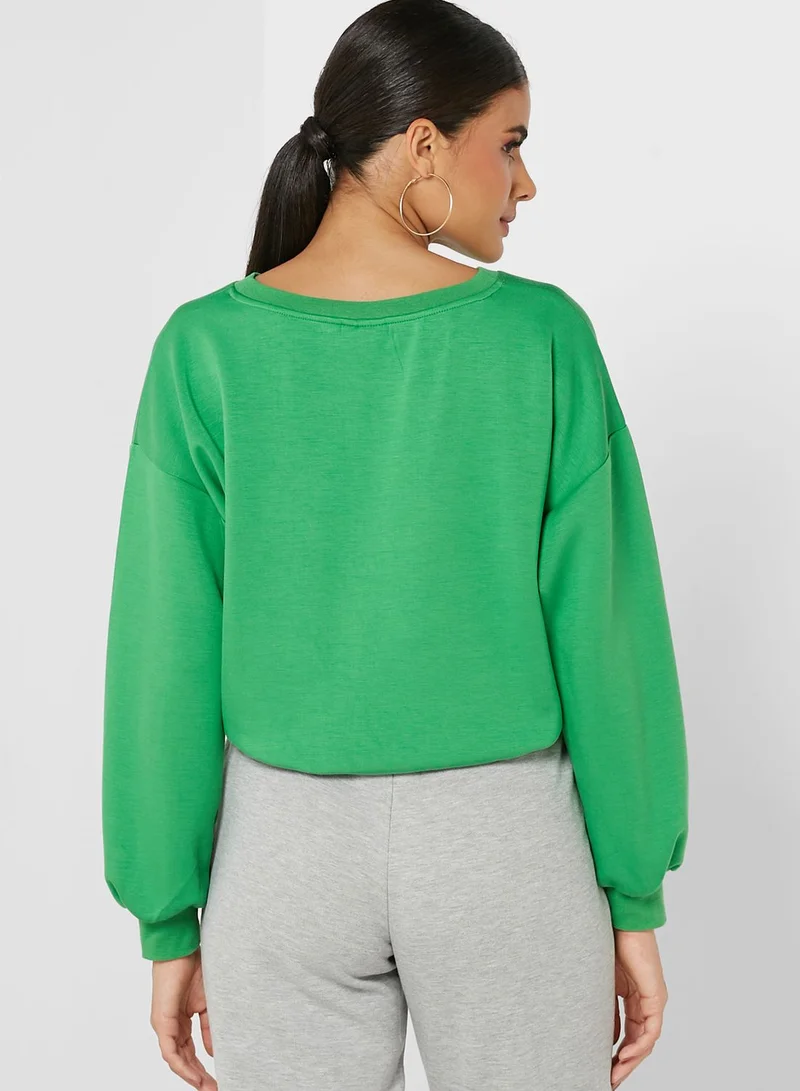 Mamalicious Crew Neck Sweatshirts