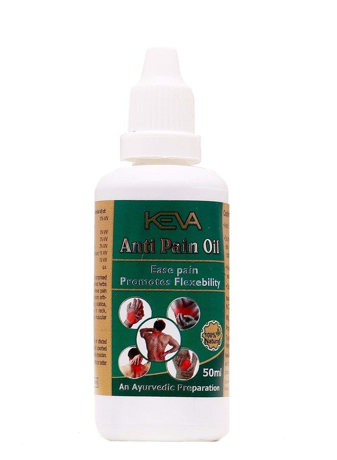 KEVA Herbal Natural Organic Anti Pain Oil for Joint and Body Pain (50 ml) - Pack of 2 - Image 2