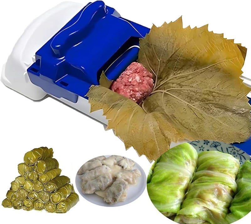 Grape and Kale Leaves Rolling Machine - Easy to Use, Three Levels of Roll Size, Healthy Materials, Rubber Legs for Stability, Lightweight, Easy to Clean Perfect for All Mashers - Image 3