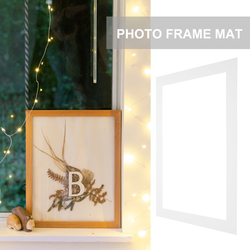 10PCS Photo Mats Rectangle Paper Picture Matting Picture Frames - Image 5