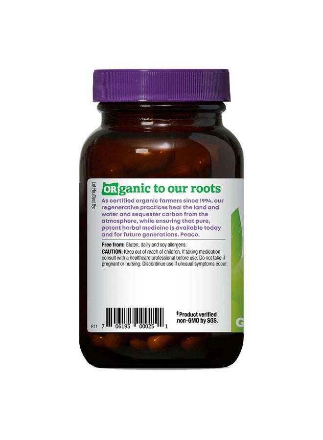 Oregon's Wild Harvest Oregon's Wild Harvest Burdock Organic Traditional Herbal Supplement Non GMO and Gluten Free | Vegan Capsules, 90 Count  - Image 3