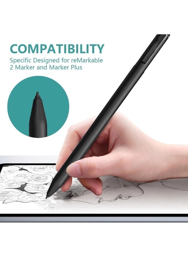 [10 Pcs]Pen Tips For Remarkable 2 With 2 Pcs Nibs Removal Tool Maker Pen Tip Replacement Stylus Nib Painting Writing Accessories For Remarkable 1/2 Pen Tip Tips/Nibs（Black） - Image 4