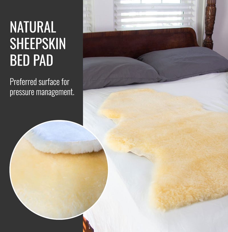 DMI® Deluxe Natural Sheepskin Pad - Image 3