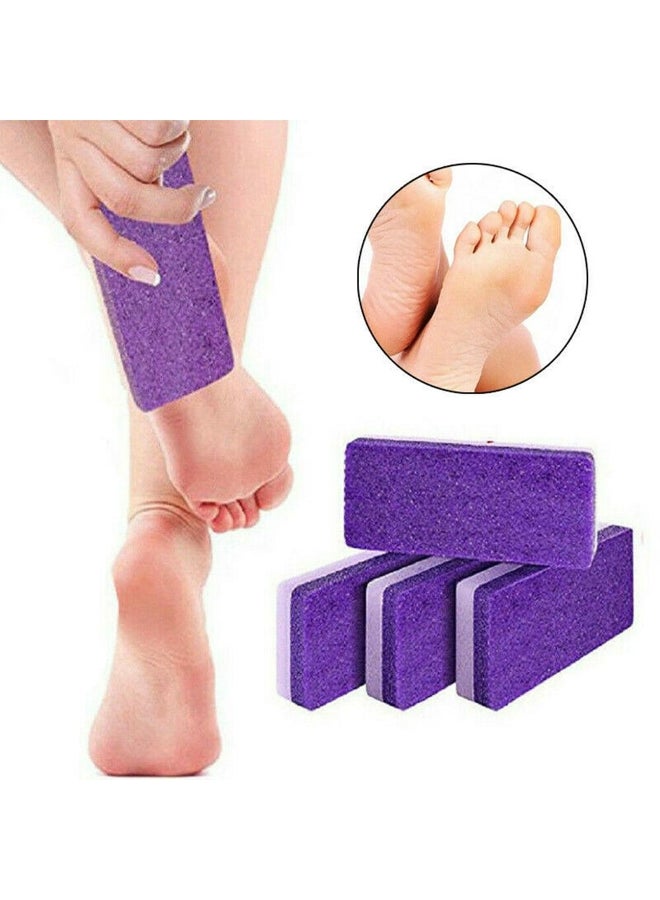 Generic Whetstone Purple Foot Pumice Sponge Callus Exfoliate Stone Hard Skin Remove Pedicure Scrubber Body Skin Care Tool Whetstone - Image 1