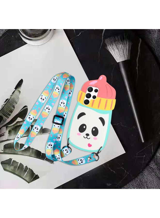 اس-توب جراب لهاتف Samsung Galaxy S22 Ultra 5G جراب كروس بودي من السيليكون الكرتوني - Image 1