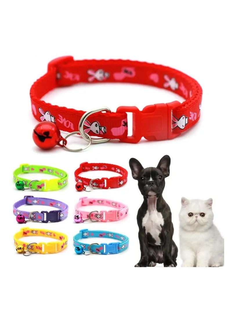 Collar for pets and cats with bell