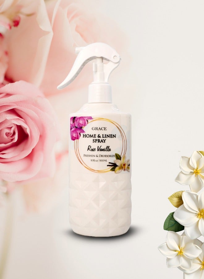 Grace Perfumes Rose Vanila Refresh Every Room 300ml - Image 2