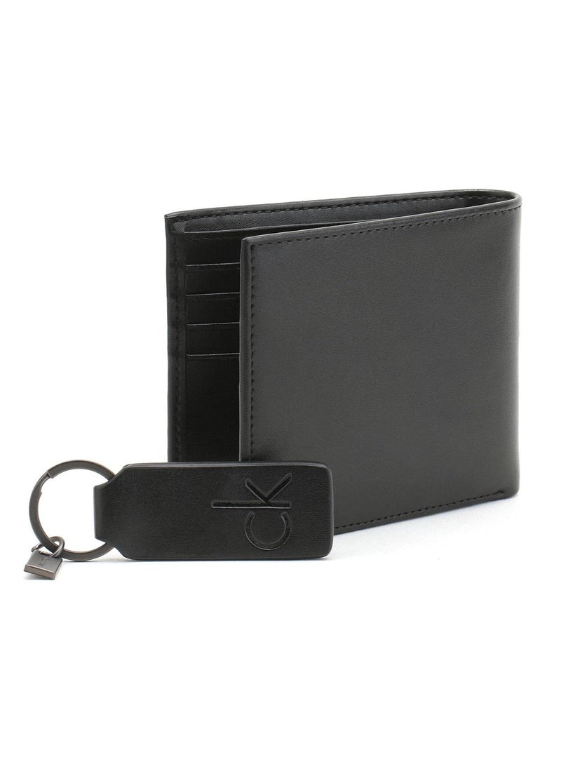 CALVIN KLEIN JEANS PLUS Calvin Klein Wallet & Keychain Set For Men  - Image 3