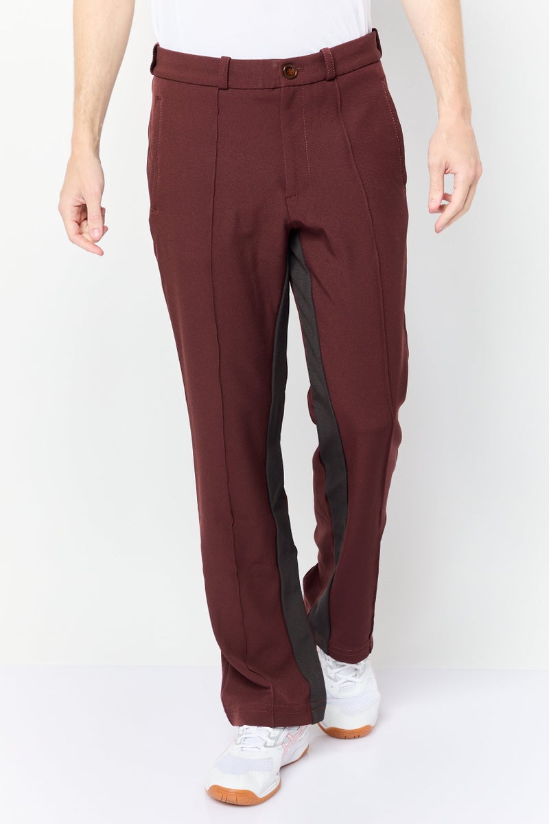 adidas Originals Men Sportswear Fit Outdoor Sweat pant, Dark Brown  - Image 1