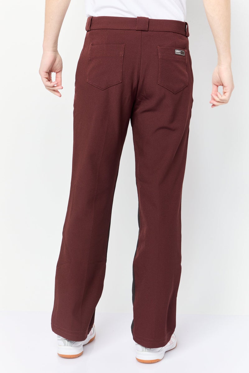 adidas Originals Men Sportswear Fit Outdoor Sweat pant, Dark Brown  - Image 4