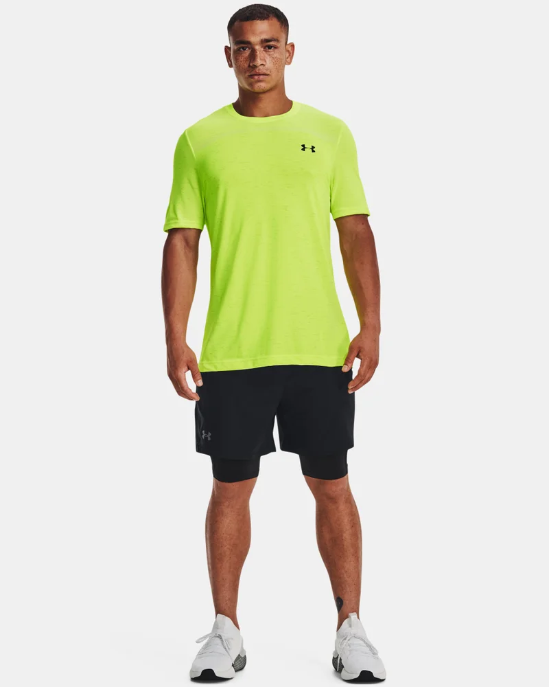 UNDER ARMOUR Black Men's Vanish Woven 2-in-1 Shorts for Men | Best Price UAE