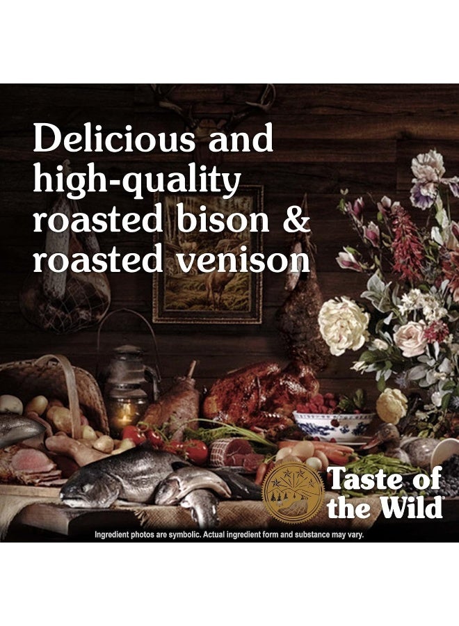Taste of the Wild Grain Free Premium High Protein Dry Dog Food High Prairie Adult Roasted Bison & Roasted Venison - 12.2 KG - Image 3