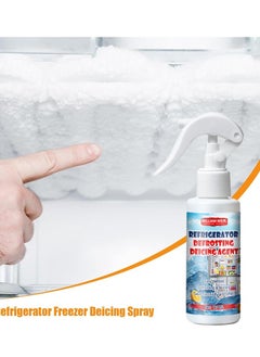 WILLIAM WEIR 120ml Defrosting Spray For Fridge Freezer, Refrigerator Cleaning Defrost Spray Frost Remover for Cleaning Inside Refrigerator, Defrost Spray for Fridge and Freezer, Quickly Removes Ice  - Image 3
