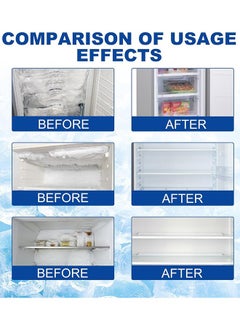 WILLIAM WEIR 120ml Defrosting Spray For Fridge Freezer, Refrigerator Cleaning Defrost Spray Frost Remover for Cleaning Inside Refrigerator, Defrost Spray for Fridge and Freezer, Quickly Removes Ice  - Image 5
