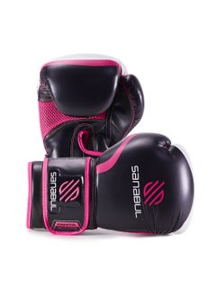 Essential Gel Boxing Gloves | Pro-Tested Kickboxing Gloves for Men and Women | Ideal for Boxing, MMA, Muay Thai, and Heavy Bag Training Women, Black/Pink - pzsku/ZD86933451917B31C9689Z/45/_/1738304379/bb5c65a9-1b4f-4486-ba03-7fcecd53c5f3