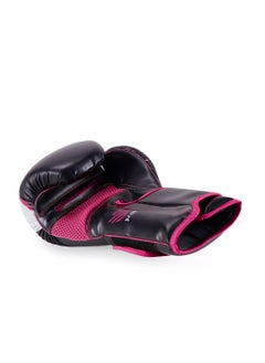 Essential Gel Boxing Gloves | Pro-Tested Kickboxing Gloves for Men and Women | Ideal for Boxing, MMA, Muay Thai, and Heavy Bag Training Women, Black/Pink - pzsku/ZD86933451917B31C9689Z/45/_/1738304398/904dc3e4-e93f-41ba-8988-962402973b09