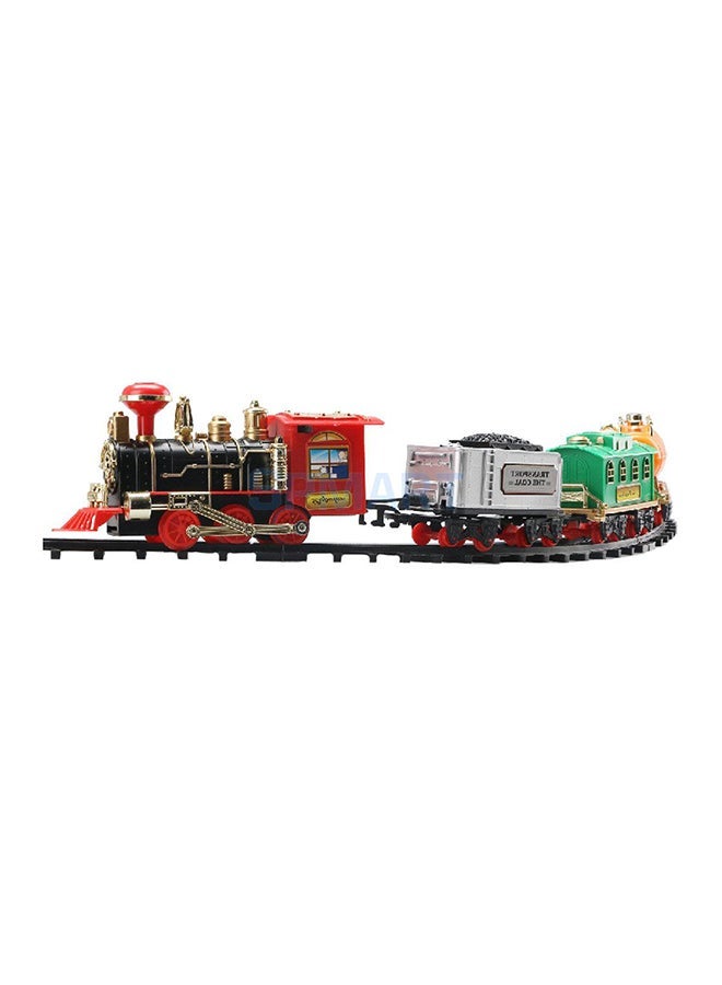 NIBEMINENT Electric Track Train With Sound And Vehicles Playset - Image 1