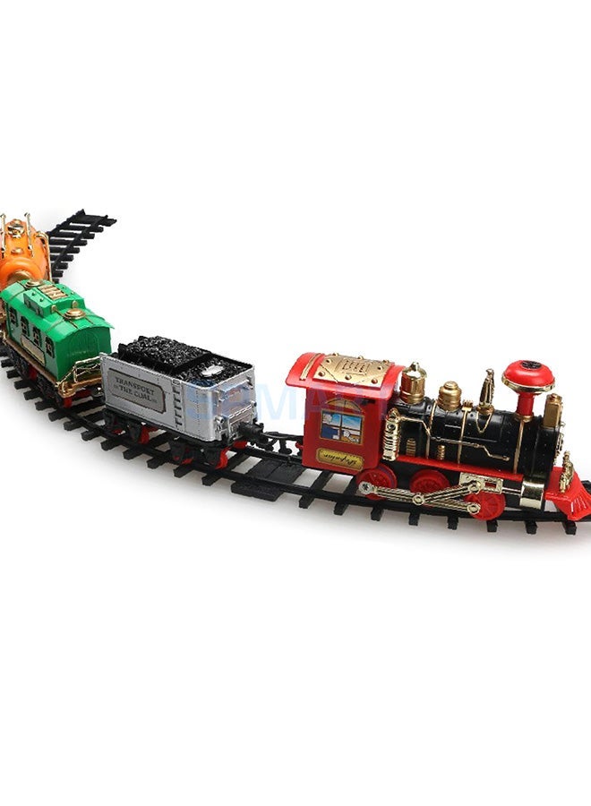 NIBEMINENT Electric Track Train With Sound And Vehicles Playset - Image 2