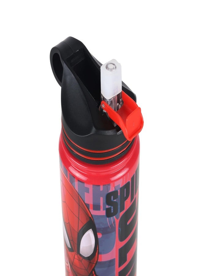 Comiclyfe Spider-Man Double Wall Stainless Steel Water Bottle with Straw – 500ml Insulated, Leak-Proof Flip Top Sipper | BPA-Free, Unbreakable Bottle for Kids & Adults - Image 5