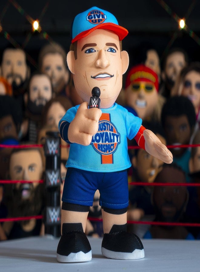 Bleacher Creatures WWE John Cena (Hustle Loyalty Respect) 10" Plush Figure - A Wrestling Legend for Play or Display - Image 4