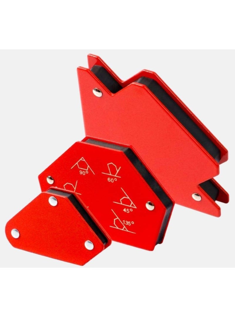 بوس_لايف_ستايل حامل لحام مغناطيسي من بوس لايف ستايل 2 سهم 2 مسدس 2 أداة لحام مغناطيسية صغيرة 6 قطع/مجموعة، تحمل 6 زوايا 30 درجة 45 درجة 60 درجة 75 درجة 90 درجة 135 درجة ووزن يصل إلى 25 رطلاً - Image 2