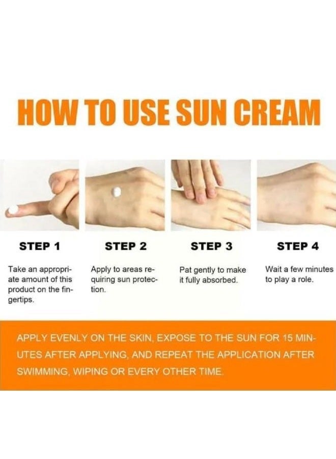 Sunscreen Whitening Sun Cream SPF50 Facial Body Skin Protective Cream Anti Aging Oil control Moisturizing Face Sunscreen