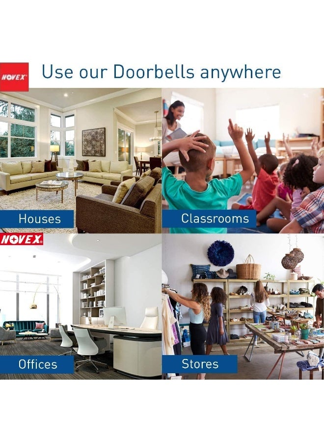 NOVEX نظام جرس الباب اللاسلكي ذو الست مناطق من نوفكس - Image 5