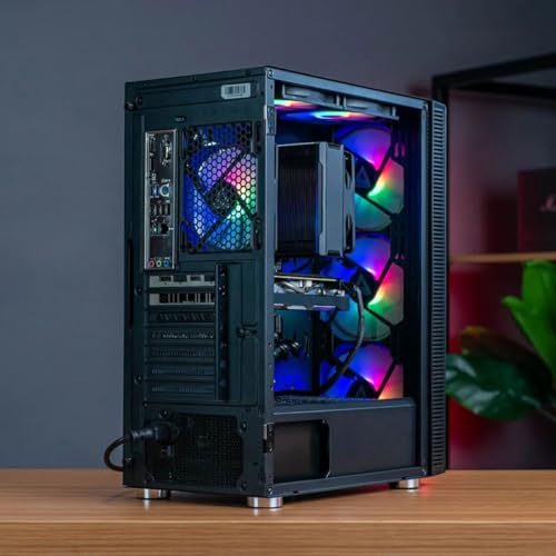 Skytech Gaming Storm Desktop PC, Ryzen 5 5500 3.6 GHz (4.2GHz), AMD RX 9060XT 8GB, 1TB NVMe SSD, 16GB DDR4 RAM 3200, 650W Gold PSU, Wi-Fi, Win 11 - Image 4