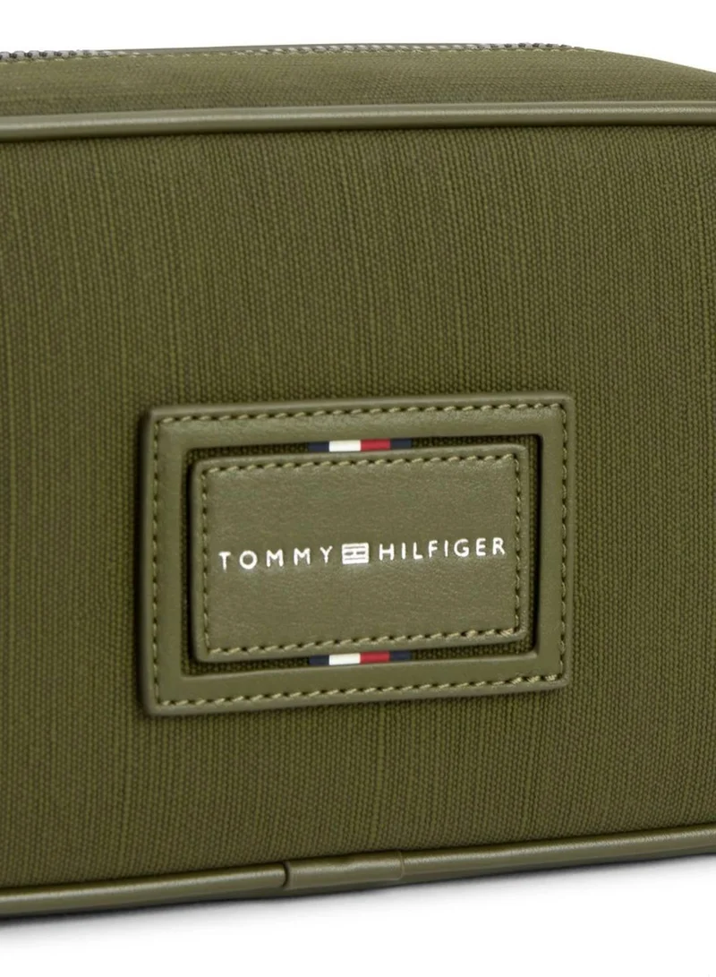 Tommy Hilfiger Textile Logo Patch Washbag