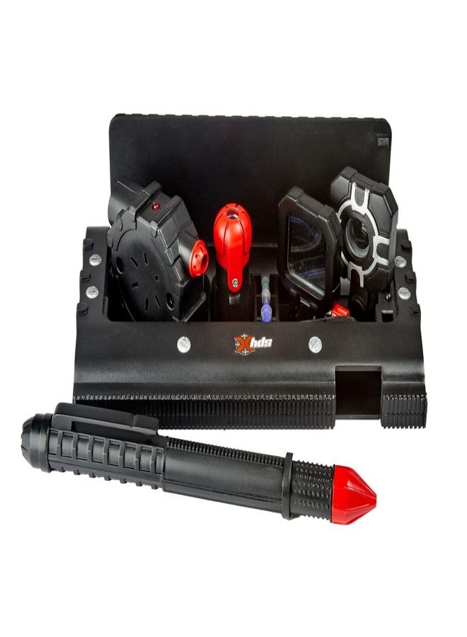 SpyX / Spy Pen Toolkit - Pocket-Sized Gear for Spy Kids. Disappearing Ink Pen, Motion Detector, Flashlight, Telescope, Light Bending Tube. STEM Learning for Young Detective Role Play - Image 4