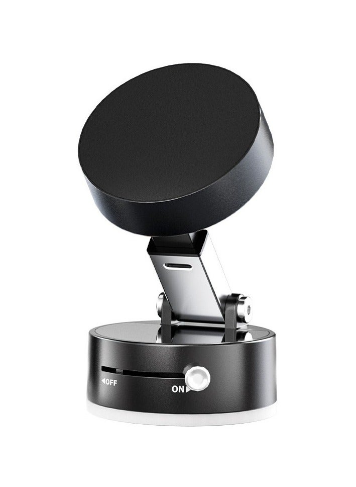 General Portable Folding Car Suction Cup Navigation Phone Stand with Vacuum Magnetic Mount and Dual-Sided Tablet Support Stead  - Image 1