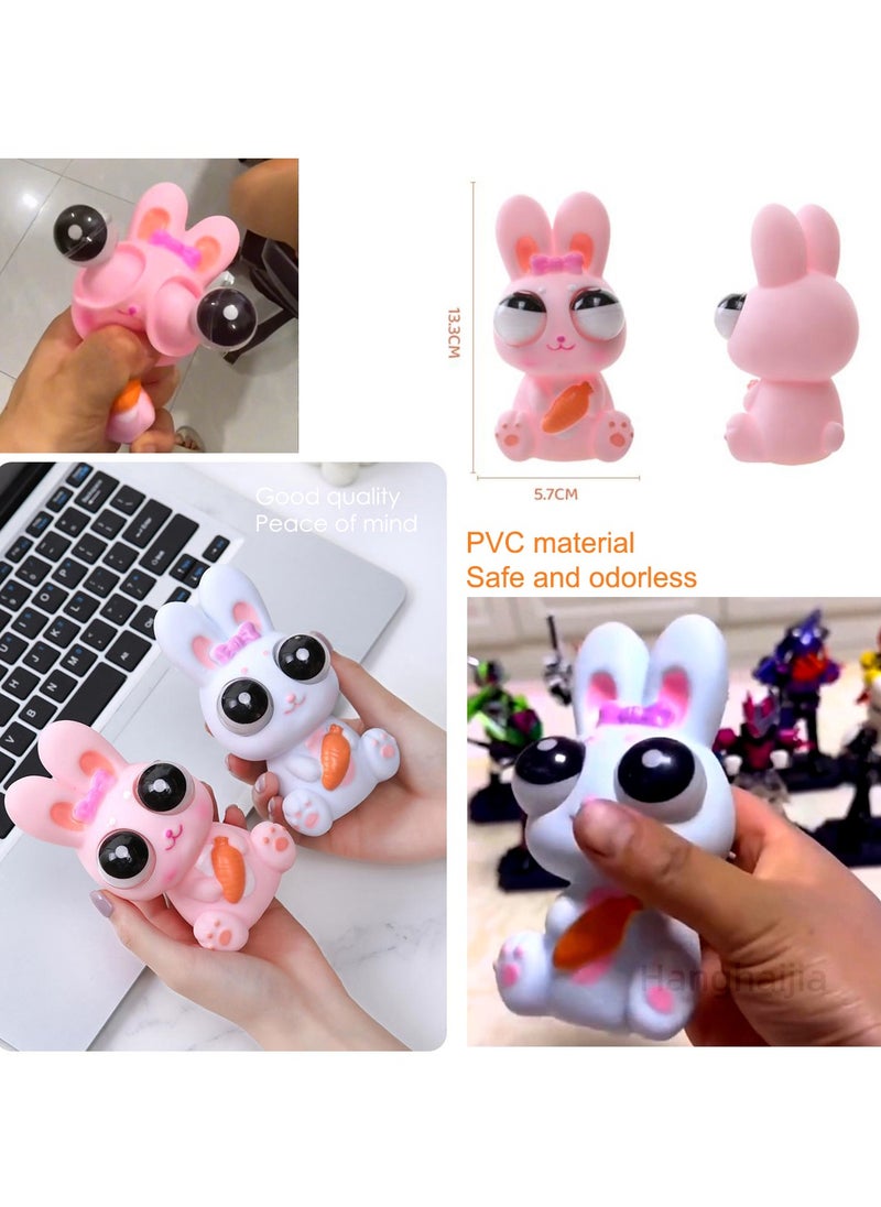 Hanghaijia - Squeeze Stress Relief Eyeball Burst Popping rabbit for All Occasions Party Funny Favors Toys - Image 1