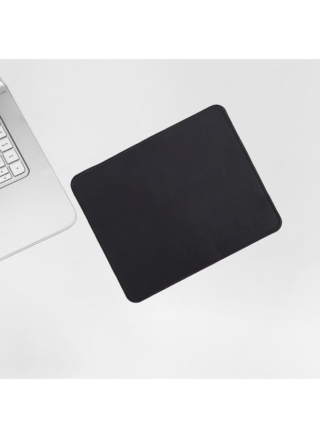Generic - Pure Black White Mouse Pad Advertising Game Office Small Large Mouse Pad Color Screen Printing Blank Mouse Pad-Pattern:400*600 Thickness 0.2 - Image 1