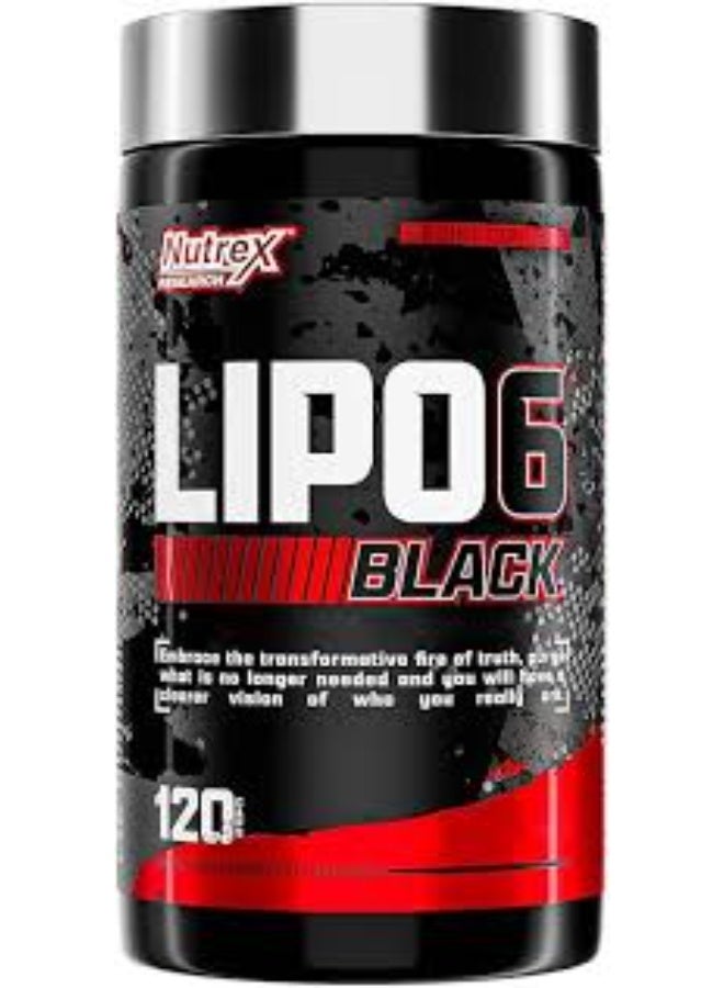 Nutrex Research Nutrex Lipo-6 Black 120cap - Image 1