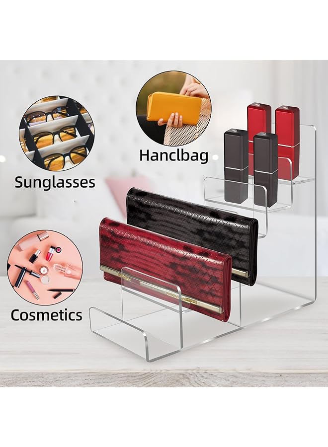 erorex Acrylic 6 Tier Display Stand For Wallets Jewelry Cosmetics And More  - Image 4