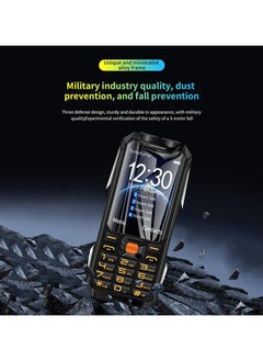 Hope Hope 2.8-Inch Shockproof Mobile Phone, Dual SIM, 10000mAh Power Bank, 2 SIM Cards, 2 Standby, Rugged Phone with Long Battery Life, Durable Phone for Outdoor Use  - Image 3