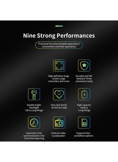 Hope Hope 2.8-Inch Shockproof Mobile Phone, Dual SIM, 10000mAh Power Bank, 2 SIM Cards, 2 Standby, Rugged Phone with Long Battery Life, Durable Phone for Outdoor Use  - Image 4