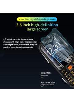 Hope Hope 2.8-Inch Shockproof Mobile Phone, Dual SIM, 10000mAh Power Bank, 2 SIM Cards, 2 Standby, Rugged Phone with Long Battery Life, Durable Phone for Outdoor Use  - Image 5