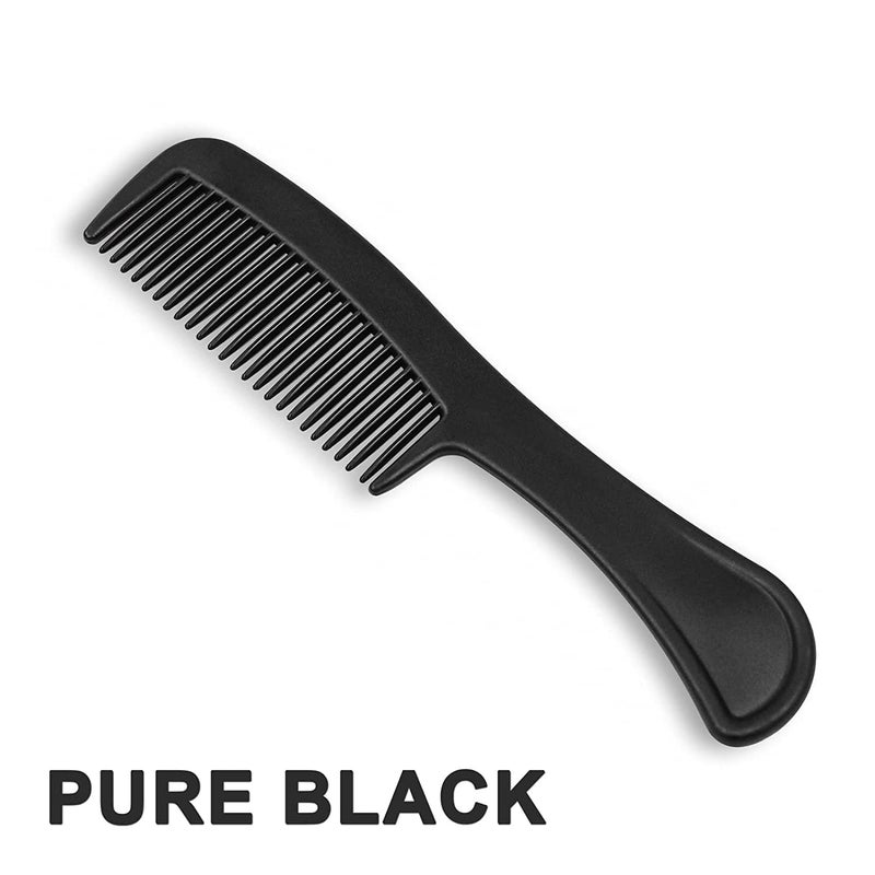 HQSLsund Bulk Hair Combs Pack of 100 - Individually Wrapped for Women, Kids, Hotel, Airbnb, Shelter, Nursing Home, Charity, and Church (Black) - Image 2