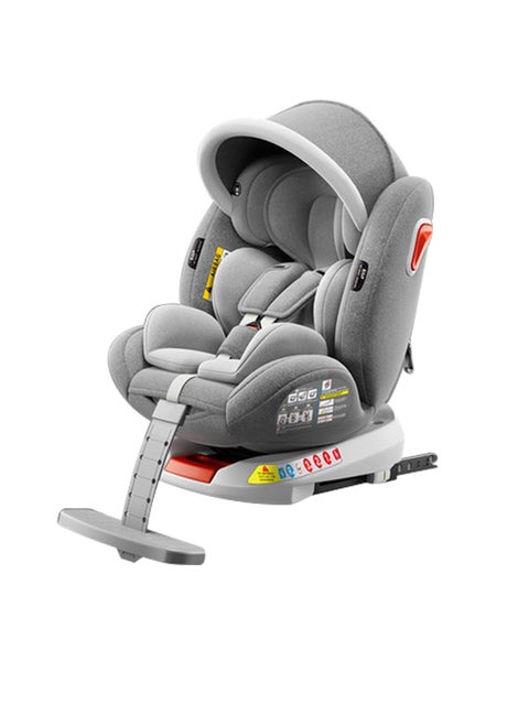 Multifunctional Baby Car Seat 360° Rotation Safety Seats Suitable From 0 Months-12 Years With Footrest