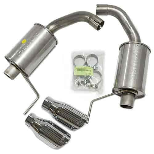 ROUSH 421837 2015-2017 Mustang 3.7 Liter V6 and 2.3 Liter Ecoboost Exhaust Kit - Image 1