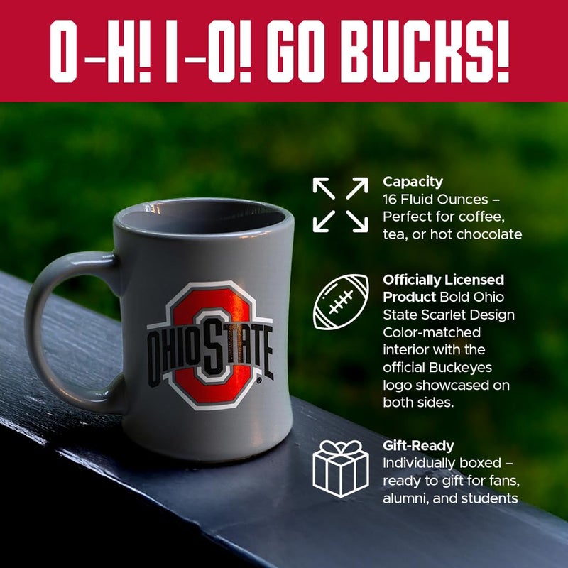 RFSJ Ohio State Buckeyes 16 oz Ceramic Mug - Image 2