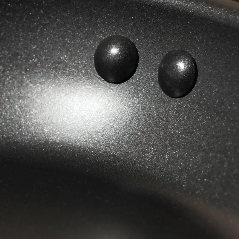 Meyer Midnight Hard Anodized Aluminium Nonstick Casserole with Lid, Biryani Pot | Biryani Handi | Biryani Rice | Cooking Casserole | Biryani Pot Nonstick Big Size | Non Stick Biryani Pot 7 Litre, 24cm - Image 3