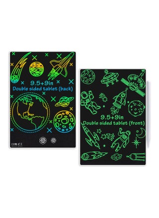 Double-Sided LCD Writing Tablet With 2 Stylus White - pzsku/ZD86AB6E810BB1AB645DDZ/45/_/1698034469/98cfe42e-9695-4178-acf6-accc2caa99f0