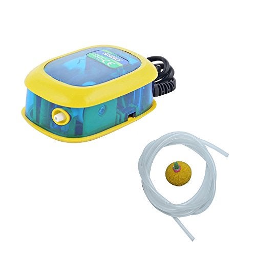 Sobo Aquarium Air Pump with 3 Meter Air Pipe and 1 Air Stone by Jainsons (SB-9903A) - Image 1