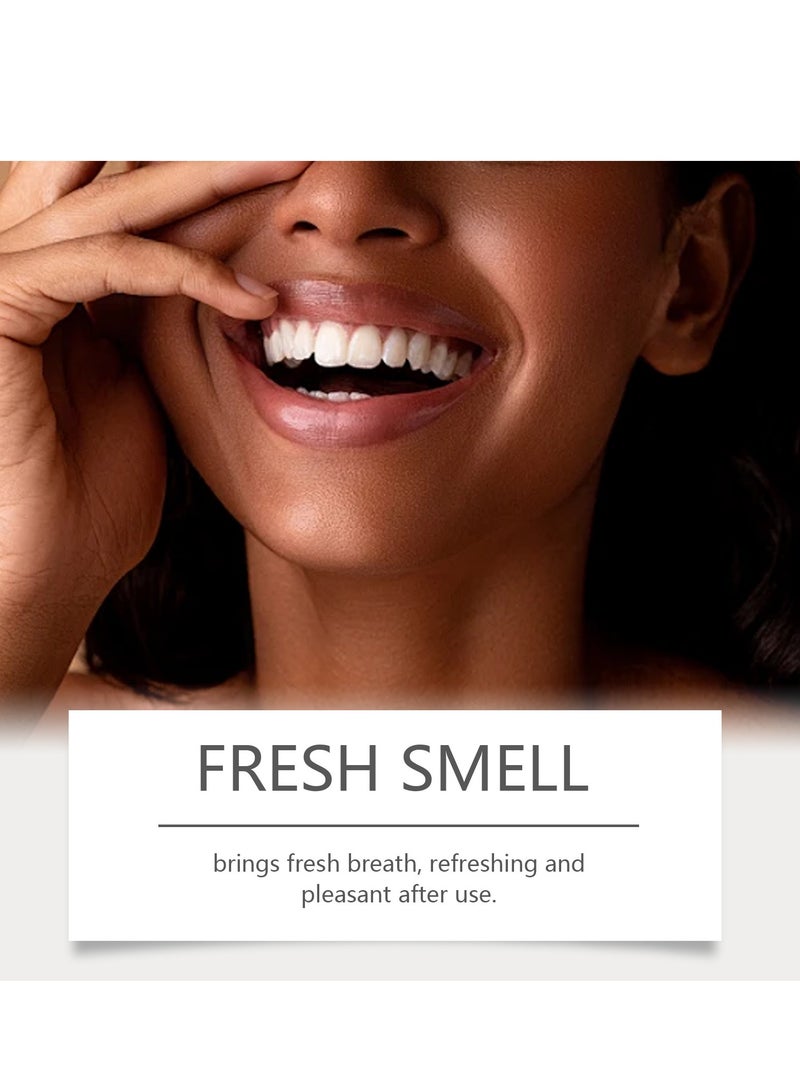 أورالحوي شرائط تبييض الأسنان - خالية من البيروكسيد - تبييض بدون ضرر - إزالة البقع العميقة - تبييض للأسنان الحساسة - 7 شرائط - Image 3