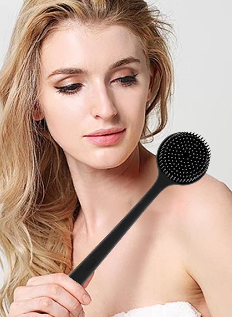 DIOTTI Silicone Back Brush,Long Handle Body Scrubber - Image 2