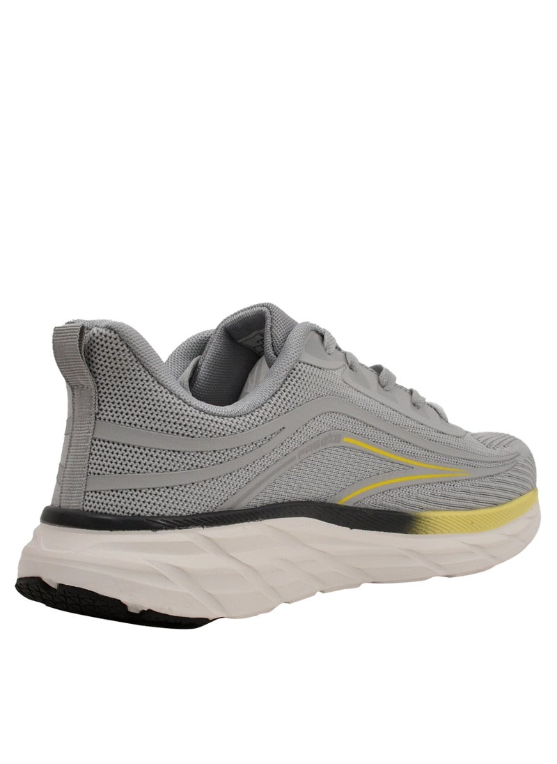 Freeze Sports Mens Grey Lace Running Shoes - Image 2