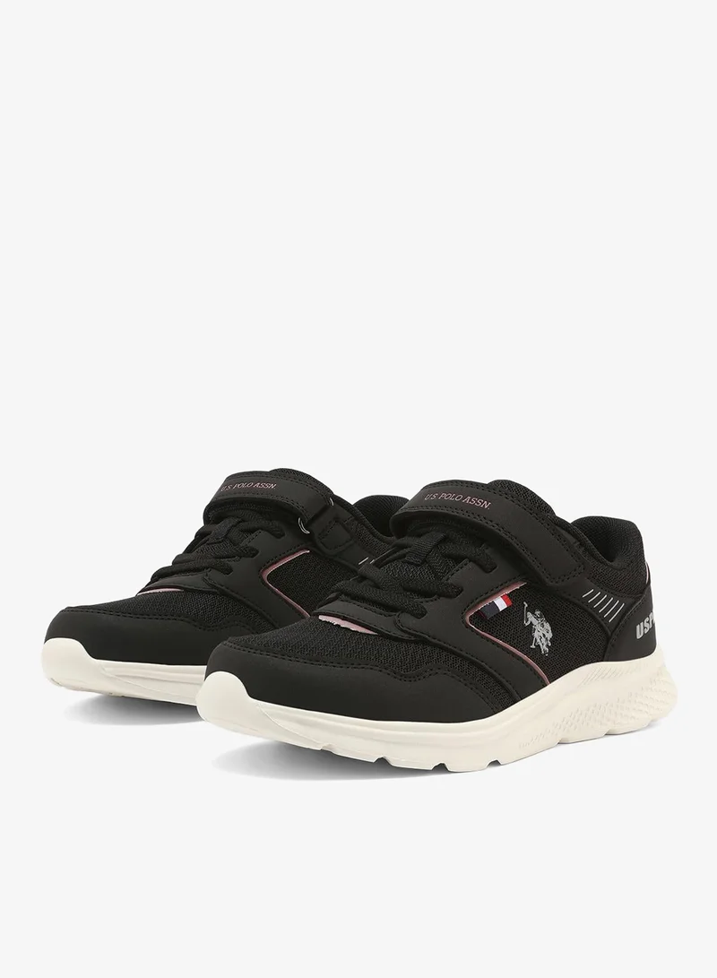 U.S. Polo Assn. 6P NAPE JR GLB 6FX GIRL OD_BLACK Nape Jr Kids Casual Shoes - Black for Men | Best Price UAE
